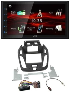 JVC USB Bluetooth MP3 DAB 2DIN Autoradio für Ford Transit 2012-2018 Display Conn - Bild 1 von 9