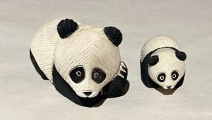 J J Madison RARE PANDA SET Figurine Retired - Bild 1 von 6