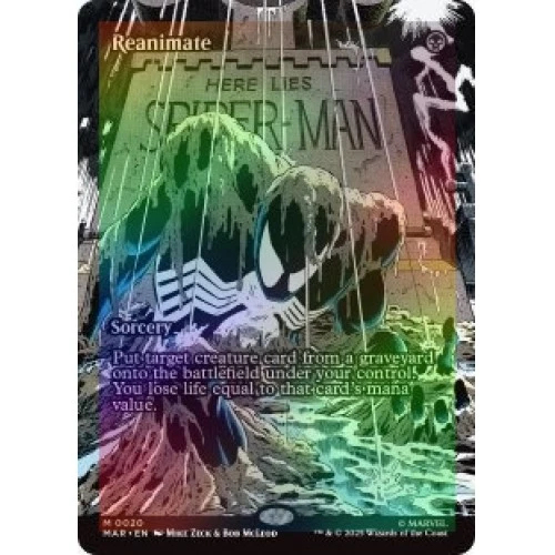 Foil Reanimate (borderless) M/NM Magic: The Gathering MTG Marvel Universe - Image 1 of 1