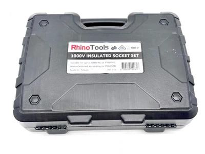 Juego de enchufes aislados RhinoTools nuevo caja abierta roja EN60900 100V I Foto 1 de 4