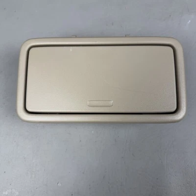 1996 - 2004 年 ACURA RL 头戴太阳镜存储夹 TAN/BEIGE 原始设备制造商 — 第 1/4 张图片