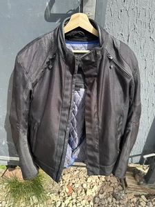 Black Triumph Motorcycle Textile Jacket Inc Thermal Lining - Picture 1 of 9