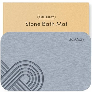 Stone Bath Mat – Diatomaceous Earth Quick Drying Non-Slip Shower Mat – Super ... - Picture 1 of 7
