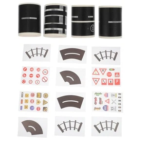 Decorative Washi Tape Railway Road Sticker Toy Car Road Tape Toy Railroad Tape - Afbeelding 1 van 12