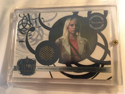 Kaley Cuoco Charmed Forever Billie Pieceworks Authentic Worn Relic Card Inkworks - Image 1 of 2