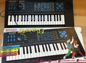 Bontempi AT 707 System 5 Keyboard – 61 Tasten, Vintage mit OVP - Bild 1 von 10
