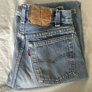LEVI’S Jeans Vintage701-0117 Student Fit Button Fly 27x36 USA Made Red Tag - Picture 1 of 19