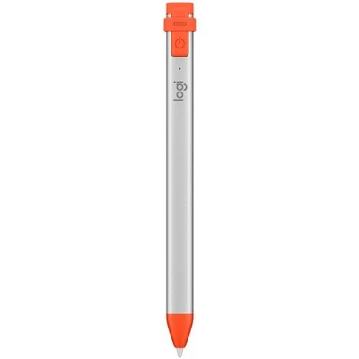 Logitech Penna touchscreen CRAYON Ipad Silver e Orange 914 000034 - Immagine 1 di 4