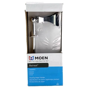 MOEN Retreat Chrom schwenkbarer Toilettenpapierhalter Badezimmer 💲 DN8308CH - Bild 1 von 10