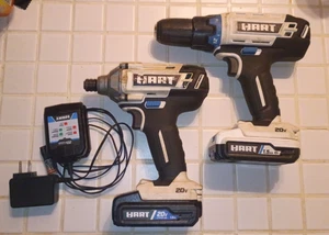 HART 20V Cordless Drill / Impact Driver Combo Kit - Picture 1 of 11