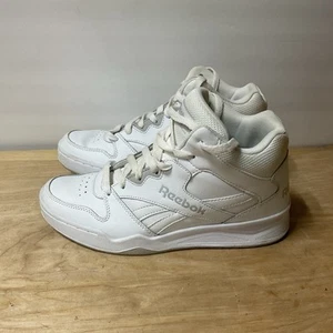 Reebok Classic High Tops White Mens 7 Womens 8.5 EUC - Picture 1 of 11