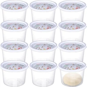 Pizza Dough Proofing Box - Set of 12 Stackable Dough Proofing Container with ... - Picture 1 of 7