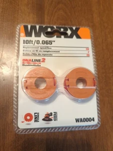 Worx Trimmer Replacement String Spools - 2 Pack #WA0004 - New - Picture 1 of 3
