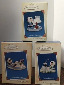 02 04 05 Hallmark Keepsake Frosty Friends Ornament Collectors Series Christmas  - Picture 1 of 6