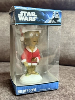 Star Wars Funko Holiday C-3PO Bobble-Head Navidad Traje de Papá Noel Foto 1 de 4