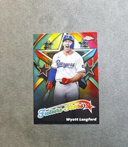 2025 Topps Chrome - Future Stars #FS-13 Wyatt Langford - Picture 1 of 2