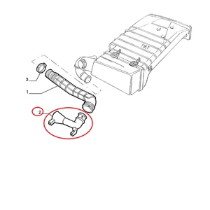 Toma De Aire Filtro De Aire FIAT Tipo Original 7742685 - Imagen 1 de 1