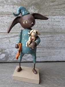 Janell Berryman Pumpkinseeds  Folk Art  Sleep Summertime Bunny 2007 4009161 - Picture 1 of 13