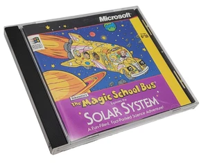 The Magic School Bus : SYSTÈME SOLAIRE ~ CD-ROM logiciel Microsoft vintage 1995 - Photo 1/5