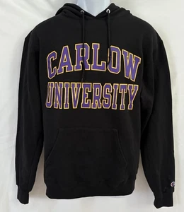 Champion Carlow University Black Hoodie Sweatshirt Herren Gr. Medium - Bild 1 von 6