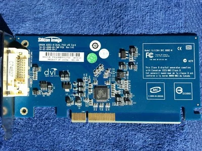 Dell/Silicon Image Orion ADD2-N DUAL PAD X16 DVI SFF video card - Image 1 of 4