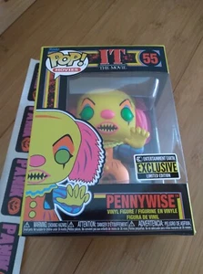Funko Pop Movies IT - Pennywise the Clown Black Light #55 - EE Exclusive - Bild 1 von 4
