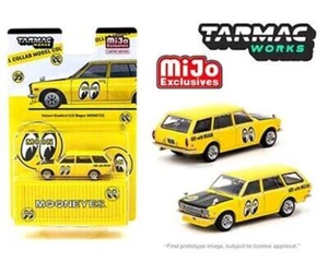 1:64 Datsun Bluebird 510 Wagon -- Mooneyes -- Tarmac Works - Picture 1 of 2