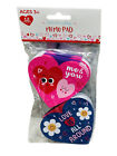 Valentines Day 12ct Memo Pad:Me/you/Love Is All Around 