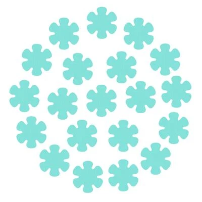 20pcs Flower Safety Treads Non-Slip Applique Stickers Mat Bath Strips Tub Shower - Image 1 of 4