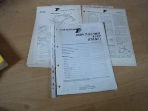 Manual de reparación de carrocería BMW Serie 7 1987 - Ultra raro Thatcham Mira Manual - Imagen 1 de 1