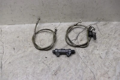 Pinza de freno delantera Yamaha Fz1 2001-2005 líneas trenzadas Foto 1 de 4