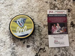 Ryan McDonagh signed Nashville Predators Reverse Retro Puck autograph JSA COA - Picture 1 of 2