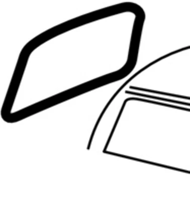 Parabrisas Empi 3574 Cal-Look solo goma - tipo 1 1965-77, Super Beetle 1971-72 Foto 1 de 2