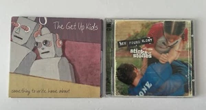 Get Up Kids Something to Write Home About New Found Glory Sticks Stones CD Lot - Picture 1 of 4