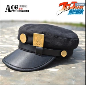 JoJo's Bizzare Adventure Kujo Jotaro COSPLAY Baseball Kappen Hut with 2pin - Picture 1 of 5