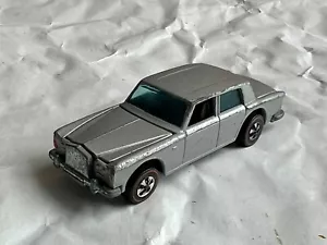 Mattel Hot Wheels Red Line Hong Kong 1969 Rolls Royce Silver Shadow - Picture 1 of 4