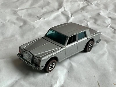 Mattel Hot Wheels Red Line Hong Kong 1969 Rolls Royce Silver Shadow - Image 1 of 4