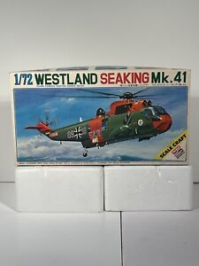 1/72 FUJIMI WESTLAND SEAKING MK. 41 #7A29 PLASTIC HELICOPTER MODEL KIT