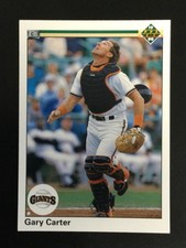 1990 Upper Deck #774 Gary Carter San Francisco Giants HOF MINT