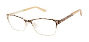 NEW gx by GWEN STEFANI GX830 Eyeglasses gold / leopard 100% AUTHENTIC - Picture 1 of 1