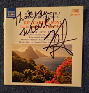 Nestor Torres  (Del Caribe,Soy !) Cd 2017  Signed  - Bild 1 von 1