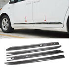 Fit for 2011-2020 Toyota Sienna MPV Chrome Body Side Door Molding Cover Trim