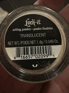 NEW SEALED KAT VON D Lock-It Translucent Setting Powder Loose 0.049 oz./1.4 g. - Picture 1 of 1