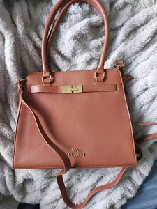Via Milano Tasche Braun Echtleder 36x25cm - Bild 1 von 5