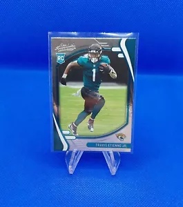 TRAVIS ETIENNE JR 2021 Absolute SILVER FOIL Rookie RC #112 Jacksonville Jaguars! - Picture 1 of 2