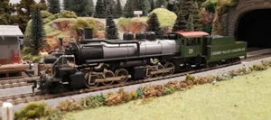 * 1/87 HO * Mantua * Loco Cherry Valley Logging Co 2-6-6-2 * BOXED * 325 123 * - Picture 1 of 21