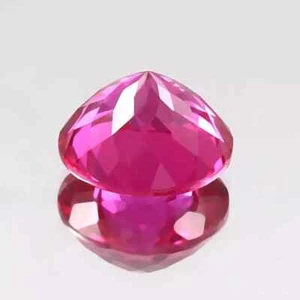 Natural Certified Pink Sapphire 7.60 Ct Round Cut Loose Gemstone With Free Gift - Picture 1 of 6