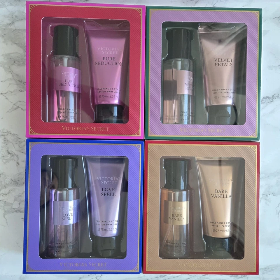 JUEGO DE REGALO DE 2 PIEZAS VICTORIAS SECRET FRAGANCIA NIEBLA Y LOCIÓN U Elige Nuevo Envío Gratis Foto 1 de 1