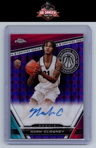 2024 Topps Chrome Noah Clowney RC Rookie AUTO #CRA-NC Brooklyn Nets - Picture 1 of 2