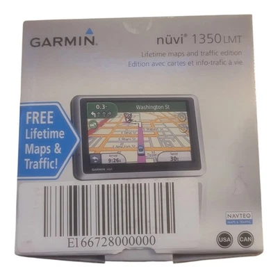 Garmin nuvi 1350 LMT 4.3" Touchscreen GPS Navigator With Accessories Works (Bc) - Image 1 of 4